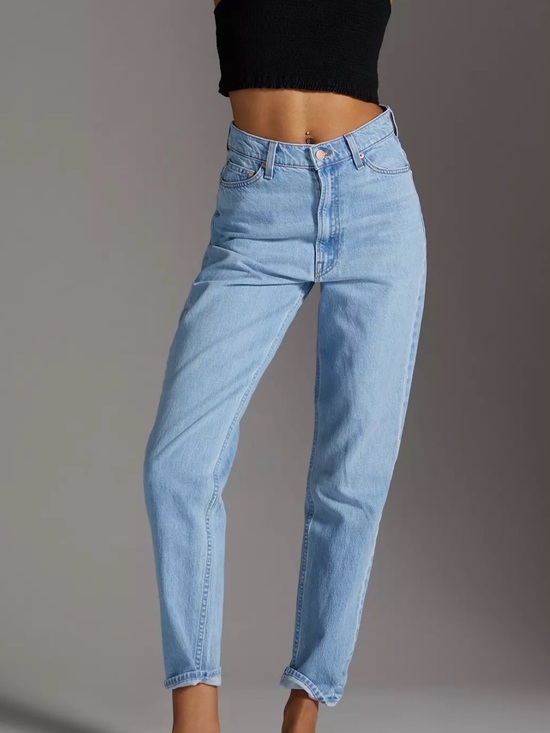 MOTHER Denim - NWOT MOTHER SNACKS! High Waisted Twizzy Skimp Jeans in Just A Nibble - Size 26
